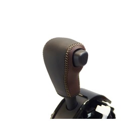 Tricolor EX Cast Wake Move Tanto Stella Palm Red Brown and Black Leather x Cafe S 3D-19 DIY Shift Knob Genuine Leather Replacement Kit 1BK3D19D1B1F