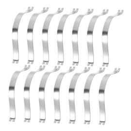 Alipis 100pcs Metal Spring Clips Frame Backing Plate for Framing Tools Wall Art Hanging Hardware