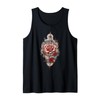 Rose Compass Inspired Blissful Tee Collection. Tank Top