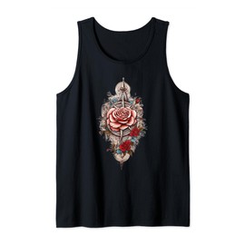 Rose Compass Inspired Blissful Tee Collection. Tank Top