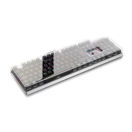Decksaver GE Keyboard Cover Compatible with Steelseries Apex PRO, Apex 7 Red, Apex 7 Blue, Apex 7 Brown, Clear Smoke