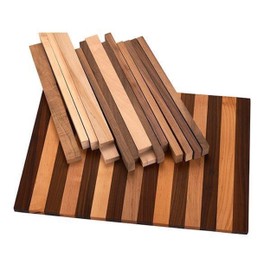Woodcraft Project Kit Tap Room Cutting Board Kit Walnut Maple