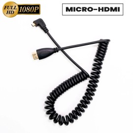 z&y High-Speed Micro-HDMI to HDMI Cable MINI HDMI HD Cord For Canon Sony Nikon GoPRO - Mini HDMI to HDMI