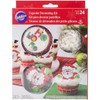 Wilton Santa Cupcake Decorating Kit