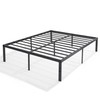 VECELO 16" Queen Size Tall Metal Platform Bed Frame,Heavy Duty