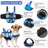 Dog Life Jacket,Cute Shark Dog Life Vest for Swimming Boating