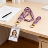 Stretchy Scrunchie Lanyard with ID Badge Holder, Women Teachers Keychain
