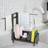 Uneeruiqy Kitchen Rag Rack, Kitchen Sink Caddy Sponge Holder with