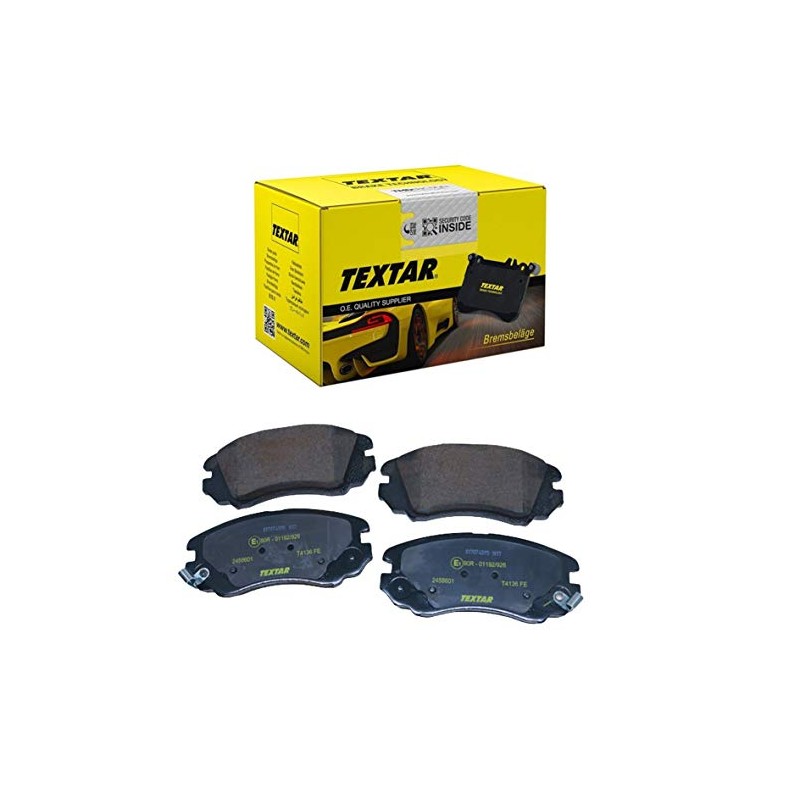 Textar 2458601 Brake Pad Set, disc brake