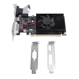 R5 230 Computer Graphics Card 2GB 64 Bit GDDR3 VGA DVI HD Multimedia Interface 625MHz Core Frequency PCI Express X16 Computer Graphics Card