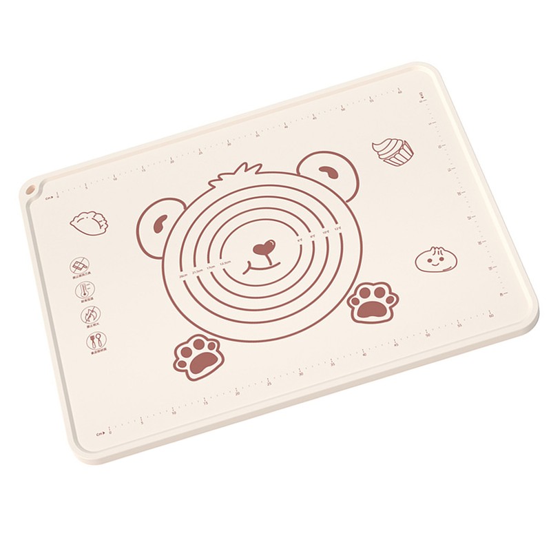 Pastry Mat Prevent Slip Odorless Thickened Silicone Dough Rolling Mat