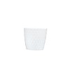 Don-Plast DCRL 16 Cristal Flowerpot, White, 160 x 150 mm