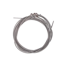 BALUKEYS 4 Pieces 45-105 Stainless Steel Bass Guitar Strings, Nickel Plated Steel Bass Guitar Strings for 4 String Electric Bass Guitar Replacement Parts