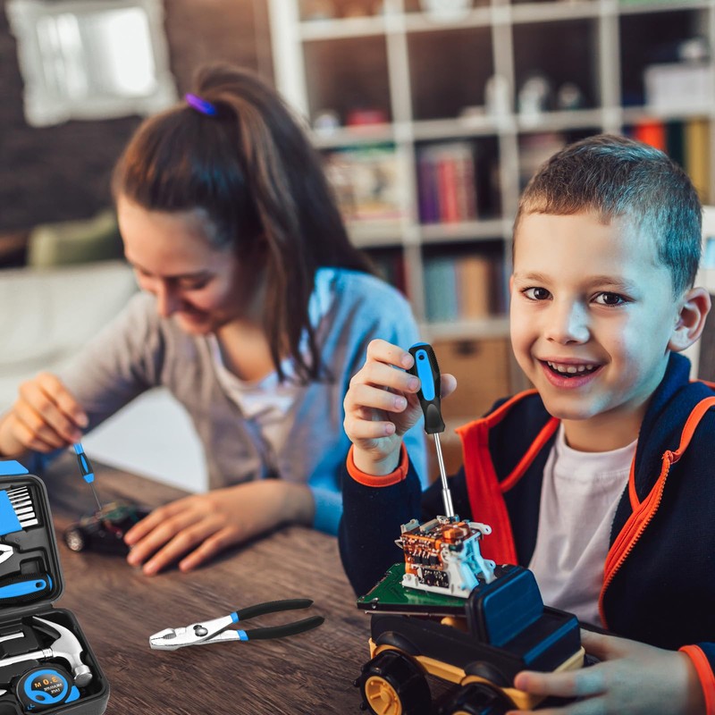 HANGYING 39 Piece Basic Home Tool Set Household Tool kit