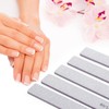 25 limas de uñas para uñas acrílicas, grano 80/120, limas