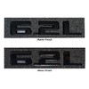 2pcs 6.2L Emblems 3D Hood Badge Logo Compatible Replacement for