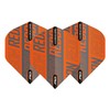 RED DRAGON Hardcore XT Orange and Black Dart Flights -