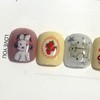 [Ar] Music Rabbit handmade nail tips drawing nail art specialist