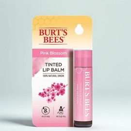 Burt's Bees Tinted Lip Balm Pink Blossom, 4.25g, 1 piece / 버츠비 틴티드 립밤 핑크 블라썸, 4.25g, 1개