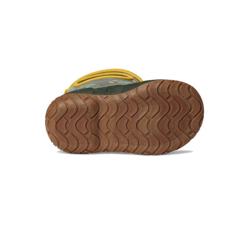 Bogs Kids Rainboot Rain Boot, Dark Green Multi, 1 US