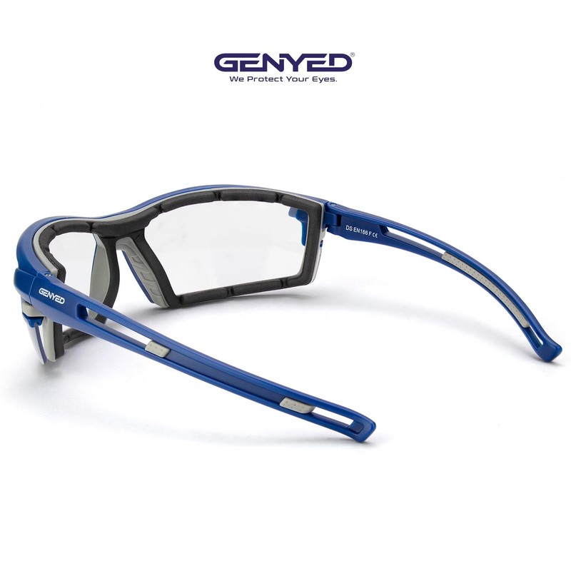 GENYED® Safety Glasses CE EN166 certified with Foam Gasket, Anti