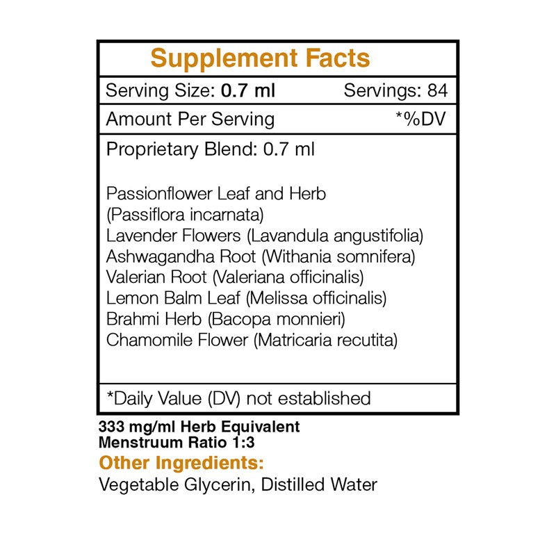Secrets of the Tribe - Calm Secret, Herbal Supplement Blend