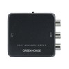 Green House HDMI to RCA Converter Composite 4K Easy Connection