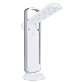 OttLite LED Mobile Task Lamp - White, Portable, Lightweight, Battery Operated, Carrying Handle