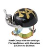 CRANE Bike Bell/Japanese Talisman for Exploring, Made in Japan for