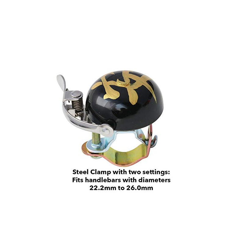 CRANE Bike Bell/Japanese Talisman for Exploring, Made in Japan for
