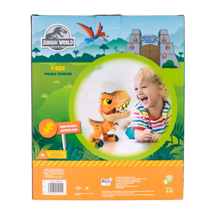 JURASSIC WORLD Ruz Figura Toddler tamaño 13" T-Rex