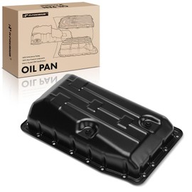 A-Premium Transmission Oil Pan with Drain Plug Compatible with Toyota Tacoma 2005-2015, Tundra 2005-2014, 4Runner 2004-2018, Sequoia 2005-2009, FJ Cruiser, Land Cruiser & Lexus GX470, LX470