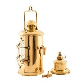 Nautical Lamps - Brass Masthead Lantern - 10.5" - Oil Lantern