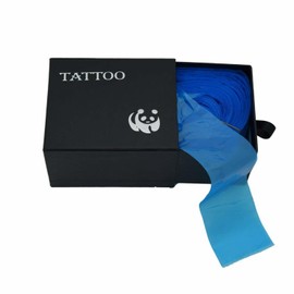 Tattoo Clip Cord Covers,New Star Tattoo One Box of 100PCS Plastic Blue Clip Sleeves Tatto Cord Bags for Tatto Supply Cover Cable Sleeve Tattooing Kit leeve