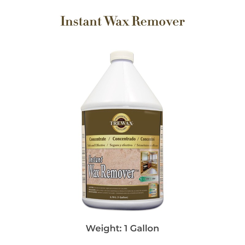 Trewax Professional Gold Label Heavy Duty Floor Stripper, 1-Gallon