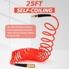 Flutesan 6 Pack 1/4 in x 25 ft Polyurethane Recoil