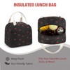 Lrenagao Cherry School Backpack for Girls, 3PCS Kids Teens Bookbag