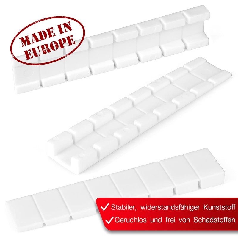 LouMaxx Furniture Wedges Set of 20 | Wheel Chocks 8