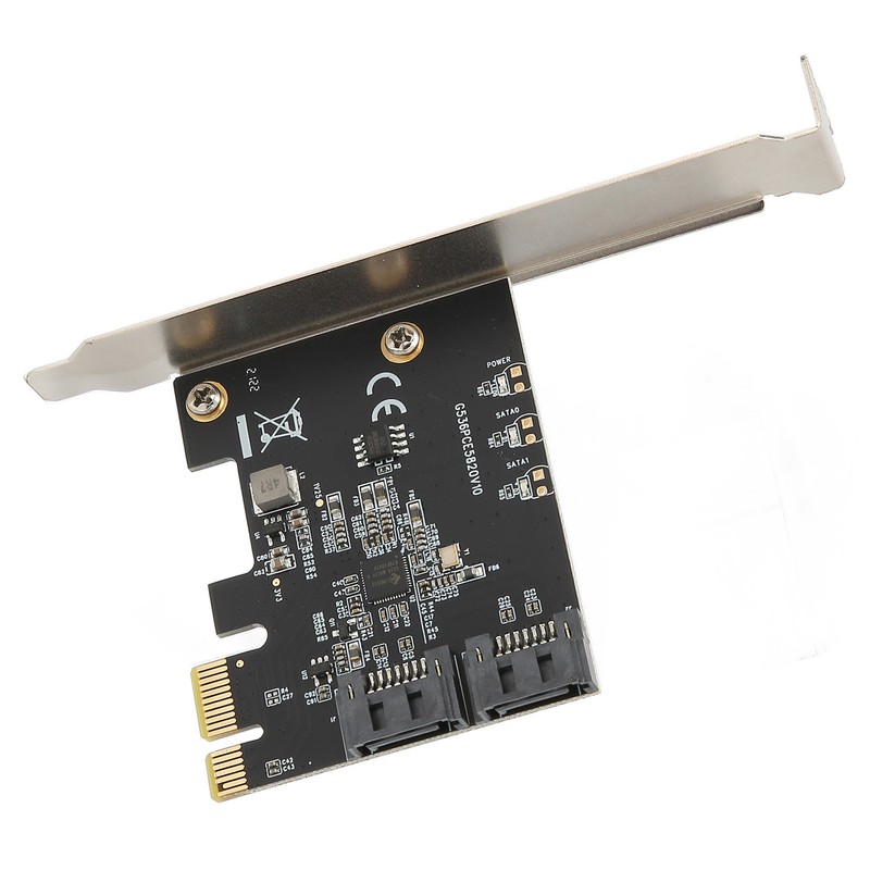 PCIE to SATA Expansion Card 6Gbps Stable Performance PCIE to