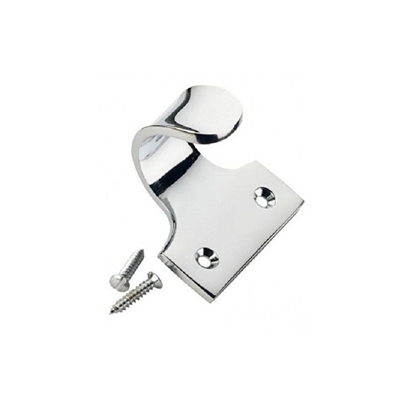 Solid Sash Window Finger Lift Pull Slide Handle 50mm +