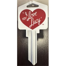 I Love Lucy Lucille Ball -Chocolate Factory House Key Blank SC1 Key- Collectable