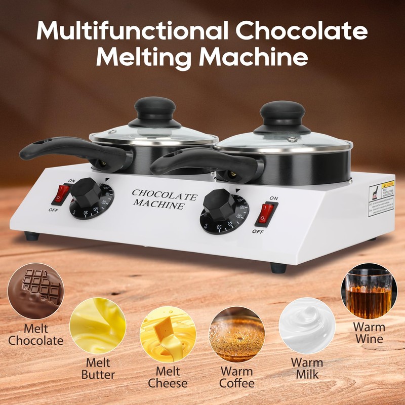 Chocolate Melting Machine Electric Heating Chocolate Tempering Machine Melting Pot