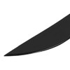 Front Headlight Eyebrow Eye Lid Cover Trim Piano Black Replacement