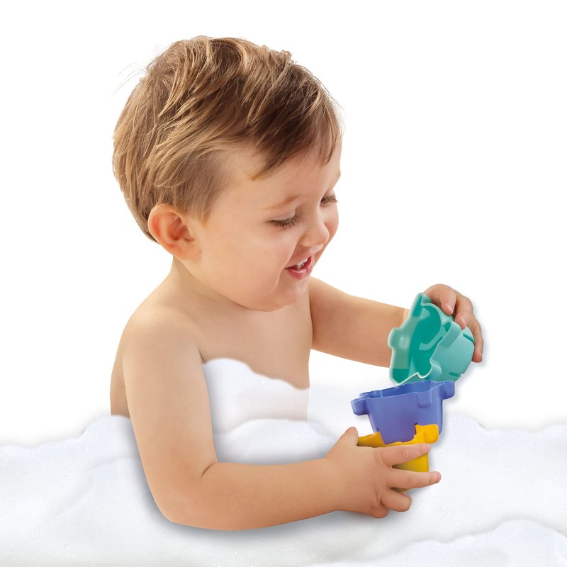 SES Creative 13058 Stacking bath turtles - Turtles in three