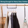 Amkufo Space Saving Clothes Hangers Set Of 6 Magic Hangers