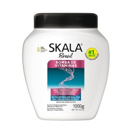 SKALA Crema de Tratamiento Bomba de Biotina para Crecimiento Capilar y Reconstrucción, Cabello Dañado, 1kg