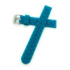 16mm Rubber Silicone Watch Band (Blue)
