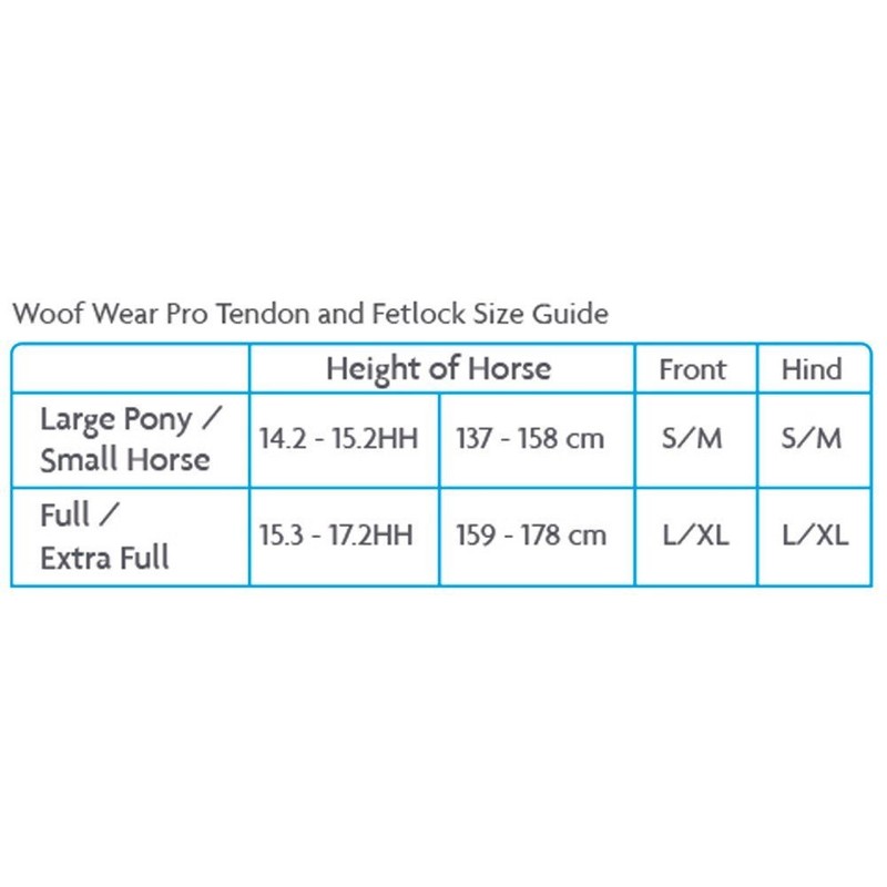 Woof Wear Pro Tendon Boots Black - Breathable