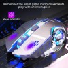 Mouse Óptico Gamer Yindiao A4 1600dpi 3 Modos Con Luz