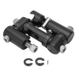 Double Side V Bar Compound Bow Stabilizer Adjustable Quick Disconnect Mount Shooting Tool Black